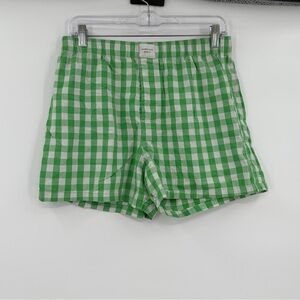 American eagle green plaid boxers medium
